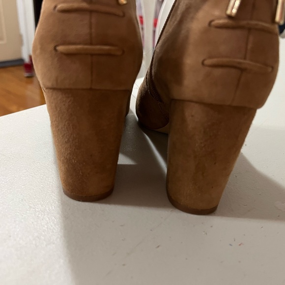 Aldo Brown Lace-Up Suede Boots - Picture 10 of 12
